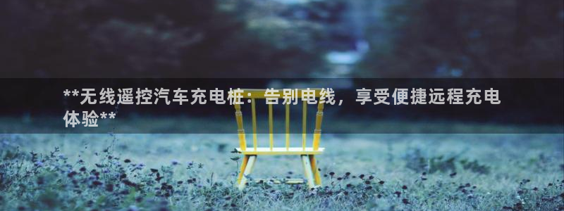 威廉与澳门盘到底看初盘还是怎么看：**无线遥控汽车充电桩：告别电线，享受便捷远程充电
体验**